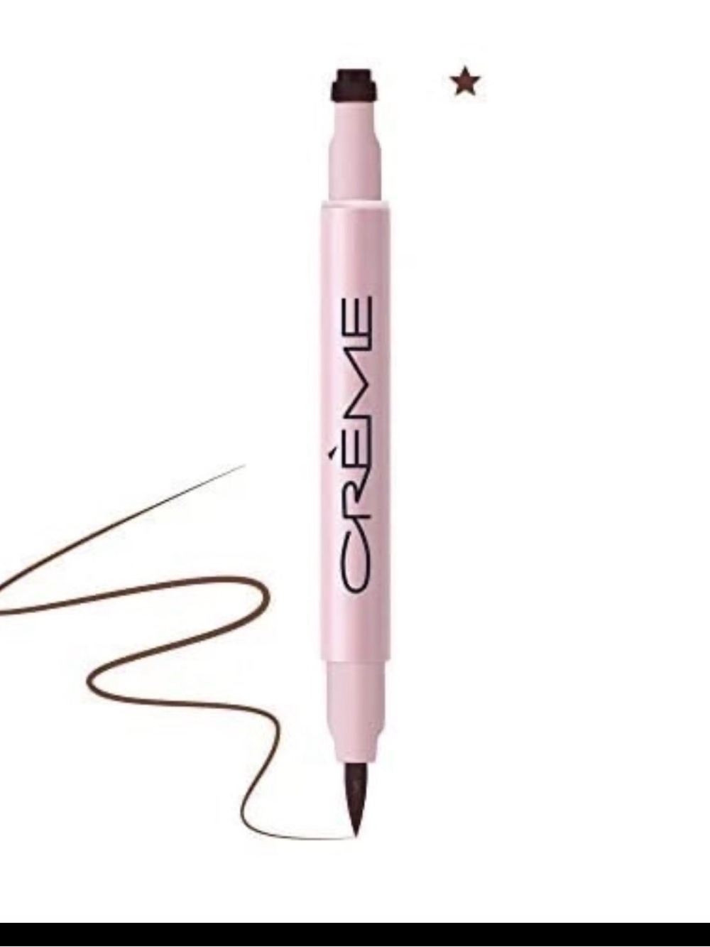 The Crème Shop ~DUAL Ended waterproof black eyeliner and Star Freckle Stamp